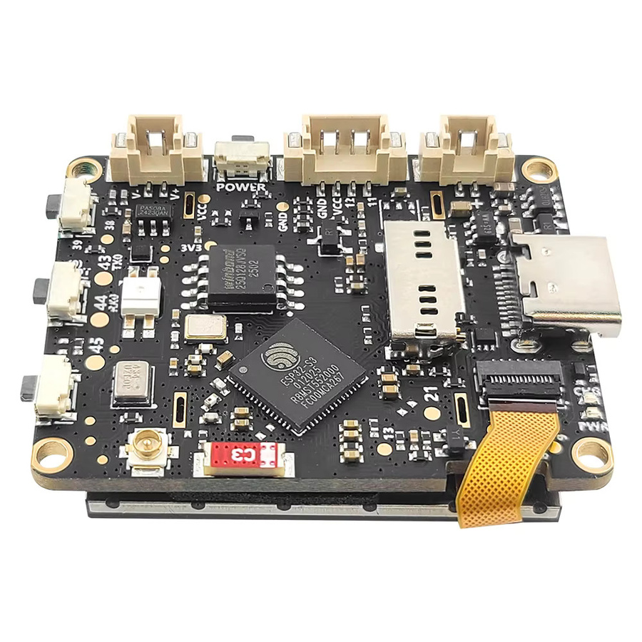 ESP32-S3 N16R8 Entwicklungsboard mit 1,54 Zoll Farbdisplay und WiFi-Modul in Schwarz - Bild 2