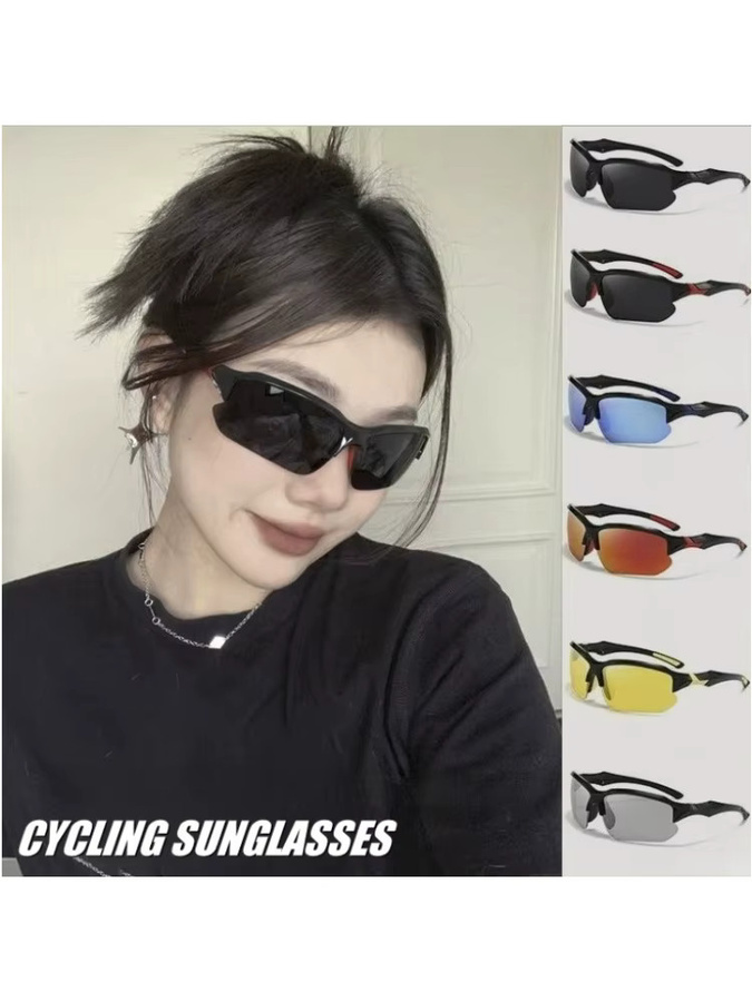 MOYOKA Sonnenbrille, Vollrand, Kunststoff, Schwarz, Unisex - Bild 3
