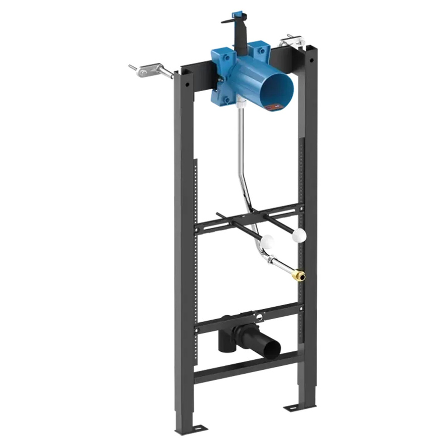 Delabie TEMPOFIX3 UR Installationssystem für Urinale mit elektrischem Selbstschluss, Wandmontage, Farbe: Schwarz/Mehrfarbig, B/T/H: 45,0 x 14,0 x 200,0 cm - Bild 2