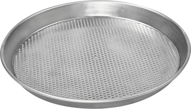 Schneider Pizzablech rund aus Aluminium, Farbe: Silber, Höhe: 2,5 cm, Durchmesser: 28 cm - Bild 1