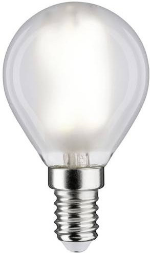 Paulmann LED Leuchtmittel Tropfenform E14 Neutralweiß 4,8W (40W) Transparent Ø 45 mm x H 78 mm - Bild 1