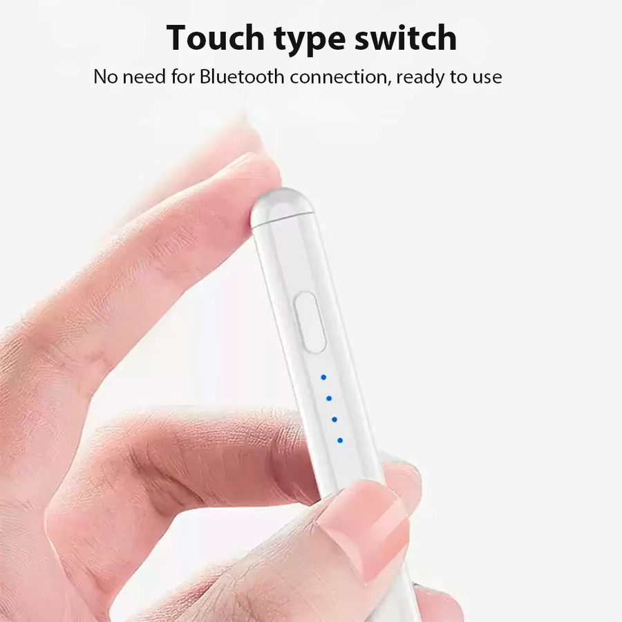 CASEPOKE Universeller Stylus-Stift in Weiß für iPhone, Samsung, Huawei, Lenovo, OPPO, VIVO, Xiaomi und Redmi mit 2 Ersatzspitzen - Bild 3