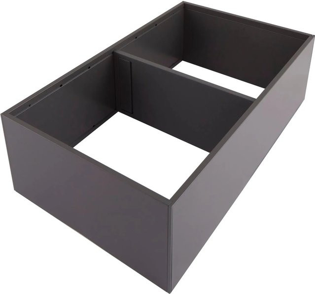 Blum Frontauszugsrahmen Ambia-Line aus Stahl in Oriongrau Matt, B/T/H: 37,1 x 21,8 x 11,0 cm - Bild 1