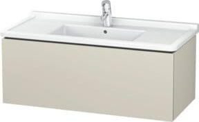 Duravit L-Cube Waschtischunterschrank beige matt, wandhängend, B/T/H: 102 x 46,9 x 40,8 cm - Bild 1