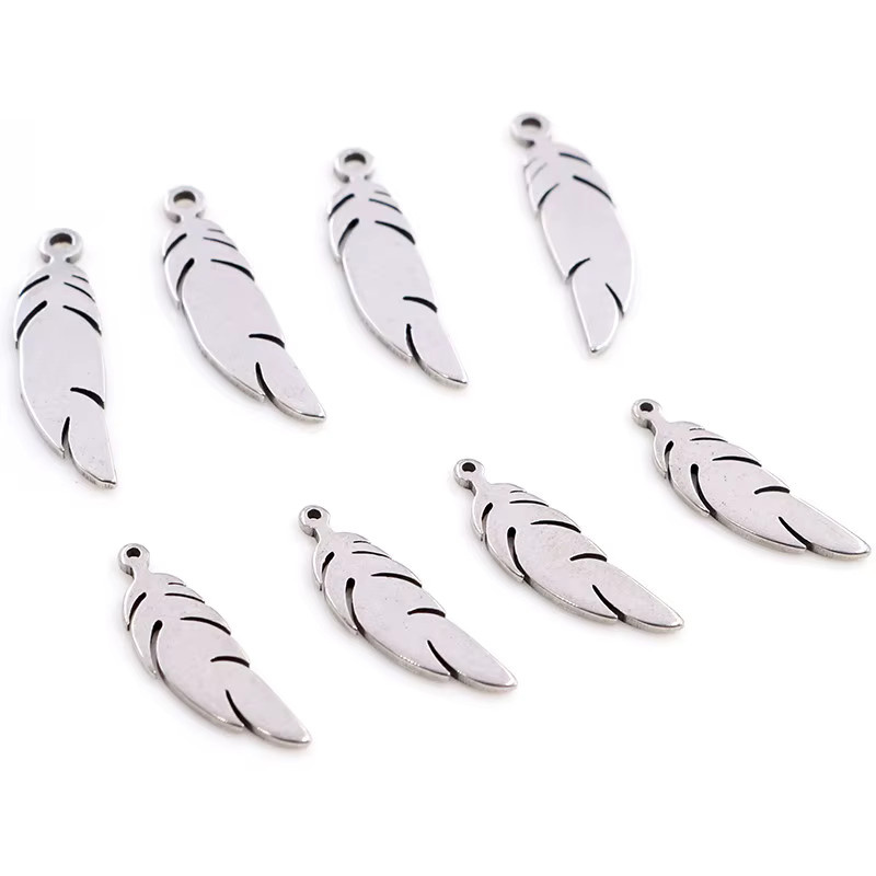 Wadsfred Charms, Edelstahl, Silber, Unisex - Bild 1