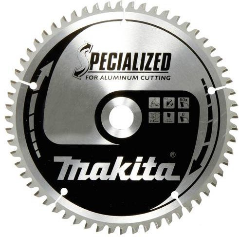 Makita Kreissägeblatt B-33364 Silber, Durchmesser: 200 mm, Bohrung: 30 mm, 64 Zähne - Bild 1