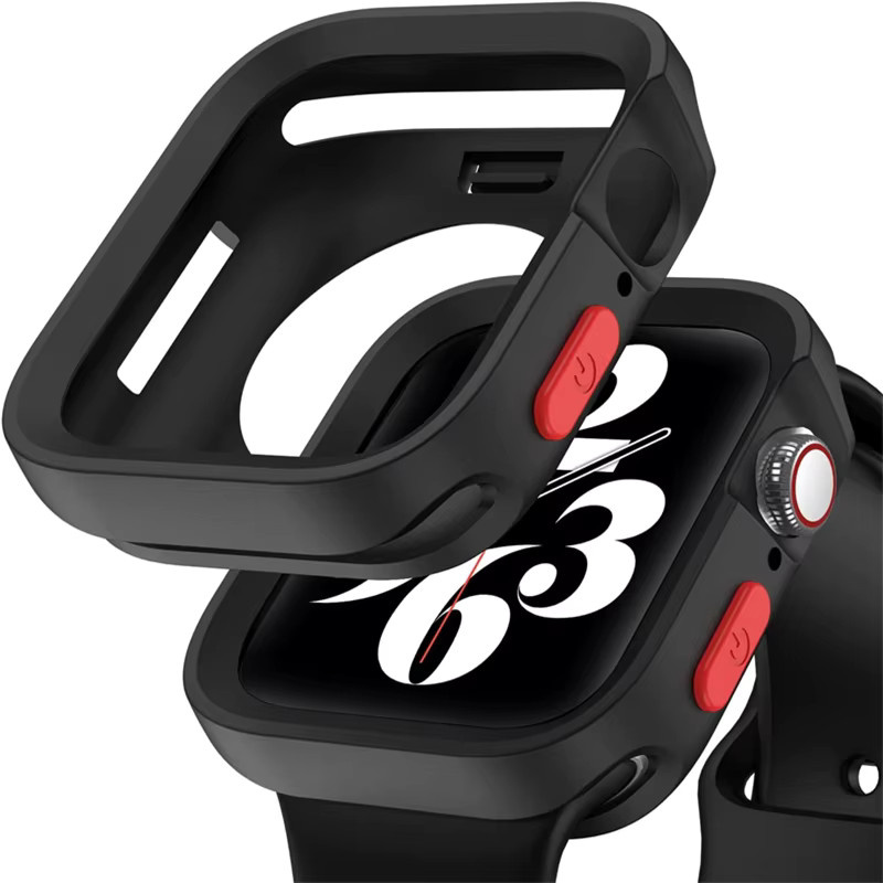 RWBANDS Uhrenzubehör TPU Schutzrahmen, Schwarz, Unisex - Bild 1