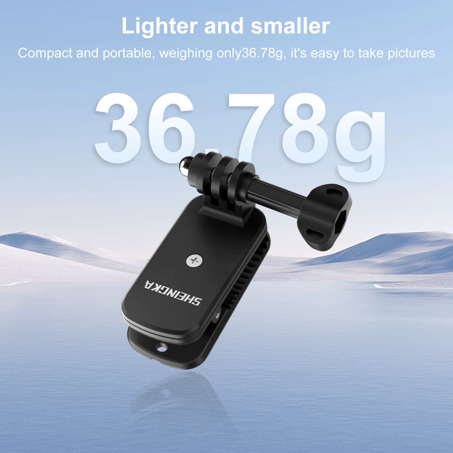 DJI Osmo Nano Quick Release Sport Hut Clip Halterung in Schwarz - Bild 5