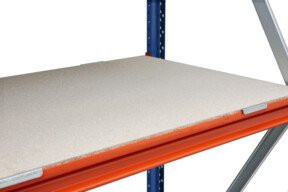 Regalwerk EMMA Holzeinlage Fachabdeckung in Beige, B: 270 cm, T: 60 cm - Bild 1