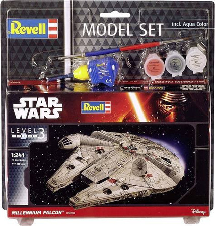 Revell Star Wars Millennium Falcon, Bausatz, 1:241, ab 8 Jahren