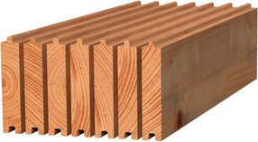 Palmako Connect Pavillon-Fußboden, braun, B/T: 295 x 295 cm, tauchgrundiert - Bild 1