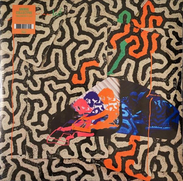 Animal Collective - Tangerine Reef LP Schallplatte auf orangefarbenem Vinyl von Domino (2018) - Bild 1