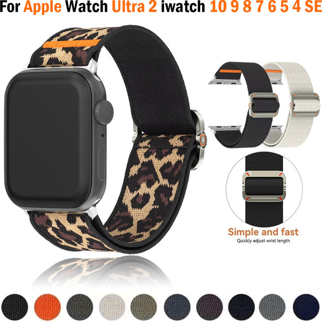 Apple Uhrenarmband Nylon, geflochten, Unisex - Bild 1