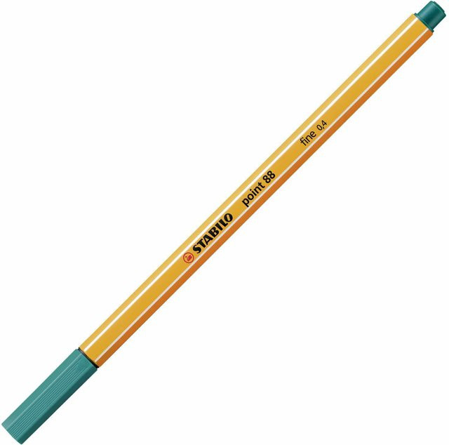 STABILO Point 88 Fineliner Türkisblau 0,4 mm - Bild 1