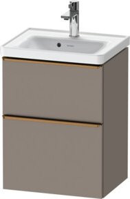 Duravit Waschtischunterschrank D-Neo in Beige, Wandhängend, B/T/H: 48,4 x 37,2 x 62,5 cm - Bild 1