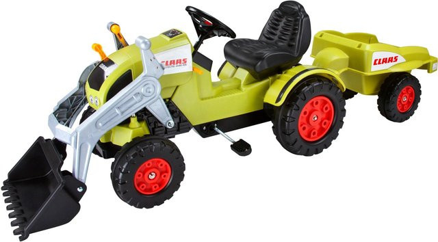 Claas Celtis Trettraktor mit BIG Loader und Anhänger - Bild 1