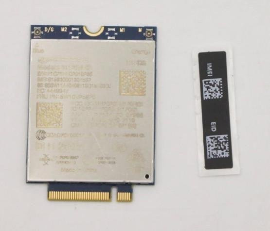 Lenovo Quectel SDX24 EM120R-GL 4G PCIe Cellular Modul in Silber - Bild 1