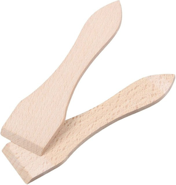 Fackelmann Raclette Spachtel Eco aus Holz in Beige, hitzebeständig und spülmaschinenfest - Bild 1