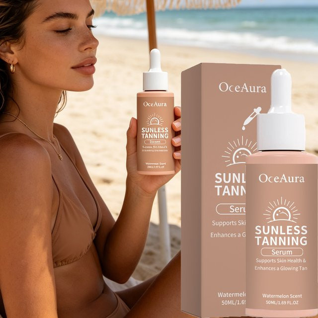 OceAura Selbstbräunungs-Serum für den Körper, 50 ml - Bild 1
