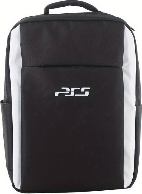 Sony PS5 Reiserucksack für Konsole und Zubehör, Schutz-Tragetasche in White - Bild 1