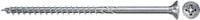 Fischer Power-Fast II Spanplattenschraube mit Senkkopf und Pozidriv-Antrieb, verzinkter Stahl, Durchmesser: 6,0 mm, Länge: 60,0 mm - Bild 1