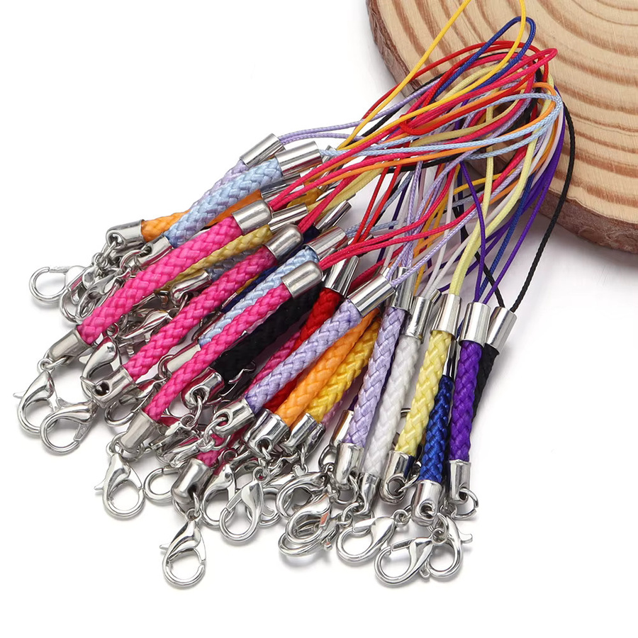 lingsai Karabinerverschluss Lanyard Strap Cord, Nylon, Purple - Bild 3