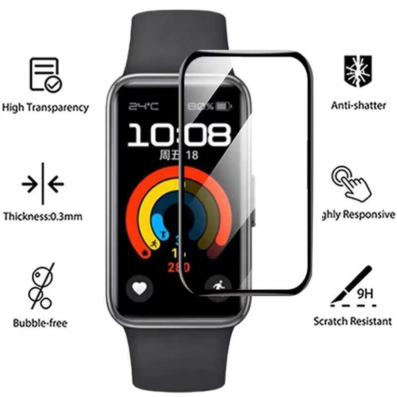 Huawei Screen Protector für Huawei Band 10 9 8 7 6, Silikon, Unisex - Bild 2