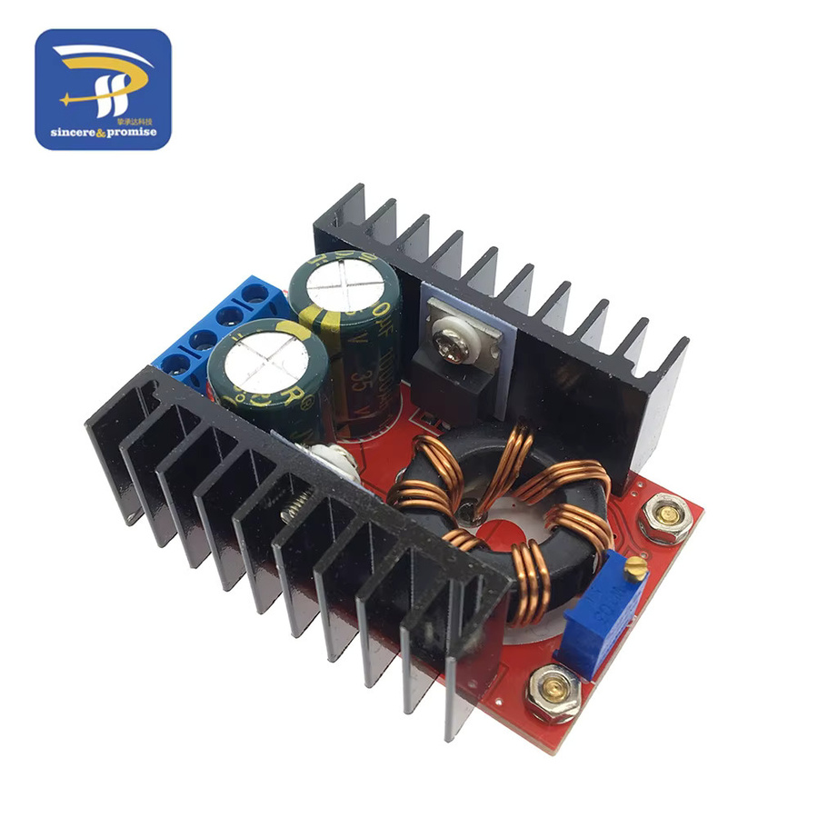 DC Step Down Buck Converter Modul mit Digitalanzeige für Spannung und Stromstärke, 300W Boost-Funktion, 0-100V, 10A, Dual Display Voltmeter und Amperemeter - Bild 2