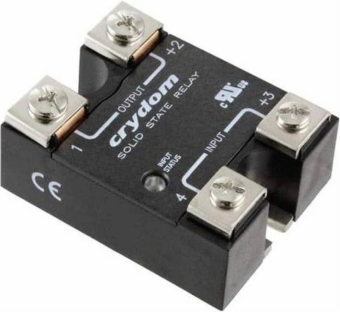 Crydom Halbleiterrelais DC100D60 in Schwarz - Bild 1