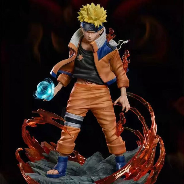 Yiran toy 1 Naruto Uzumaki Actionfiguren PVC Puppe Statue 2-teiliges Set - Bild 1