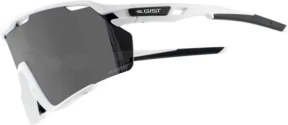 Gist Nova Monture Sonnenbrille, Unisex, Vollrand, weiß, Kunststoff - Bild 1