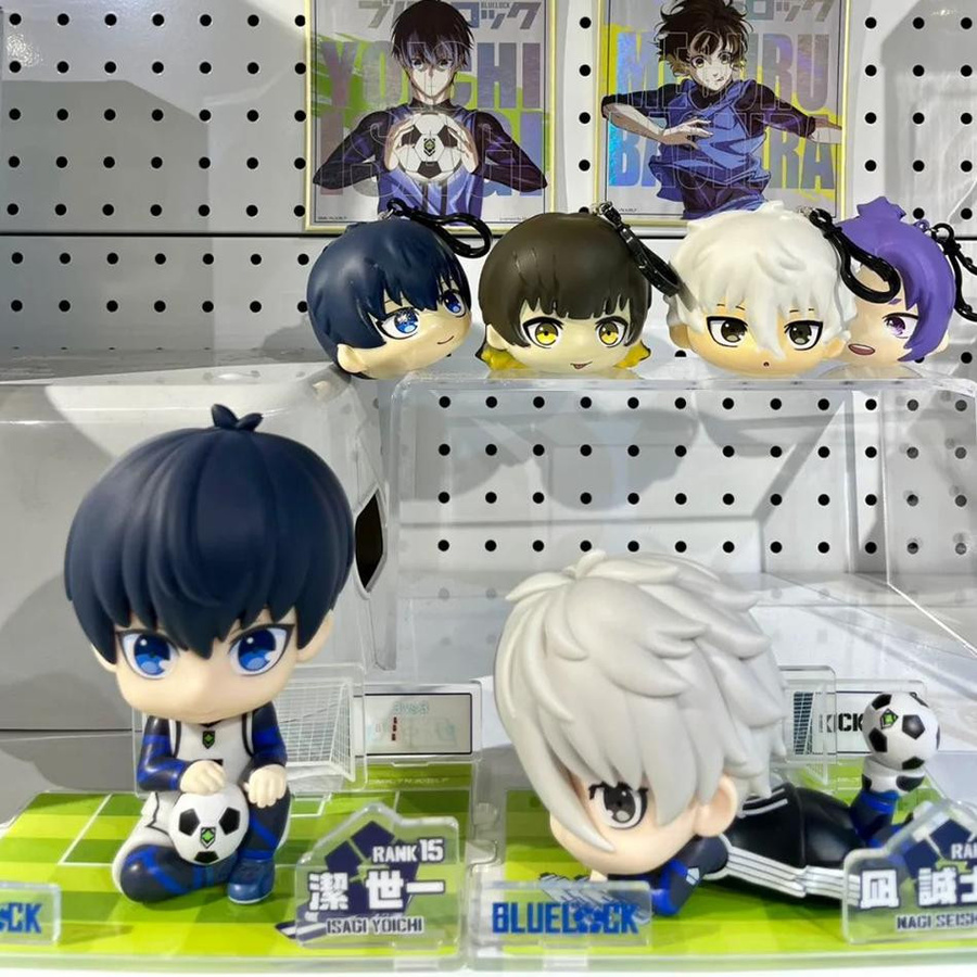 Yiran toy 1 Blue Lock Actionfigur Isagi Yoichi Nagi Seishiro Bach Meguru 10cm - Bild 2