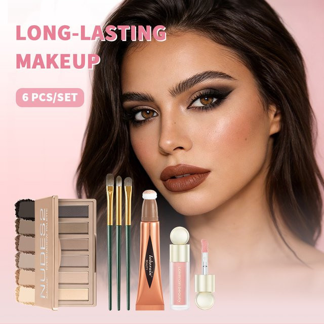 ibcccndc 6-teiliges Make-up-Set für Damen, Gesicht und Augen - Bild 1