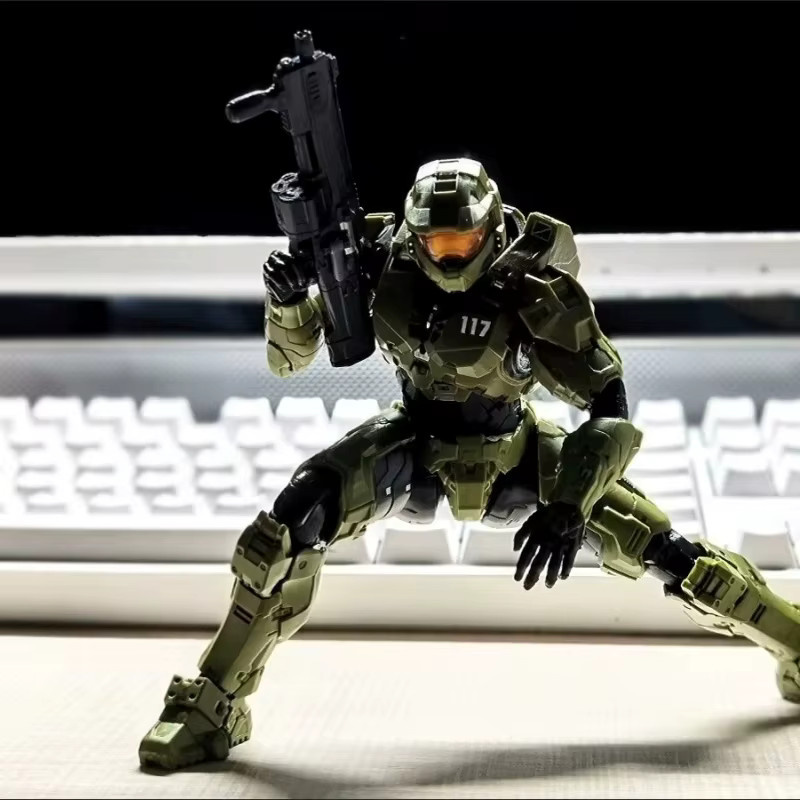 Bandai Super Soldiers Sierra 117 John Reclaimer Mk VI Actionfigur, 1/12 Maßstab - Bild 3