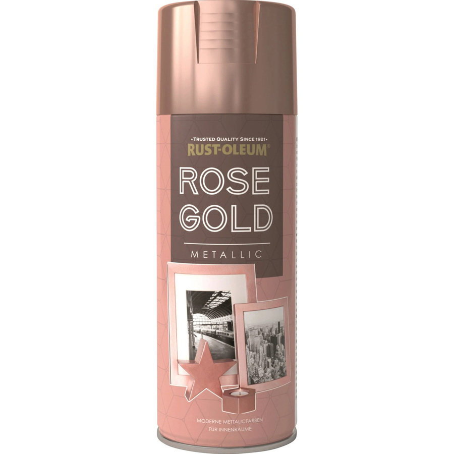 Rust-Oleum Sprayfarbe Roségold Metallic Glänzend 400 ml - Bild 2