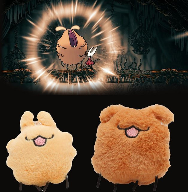 Yiran toy Hollow Knight Flohhund, Plüschtier Schlüsselanhänger, ab 3 Jahren - Bild 1