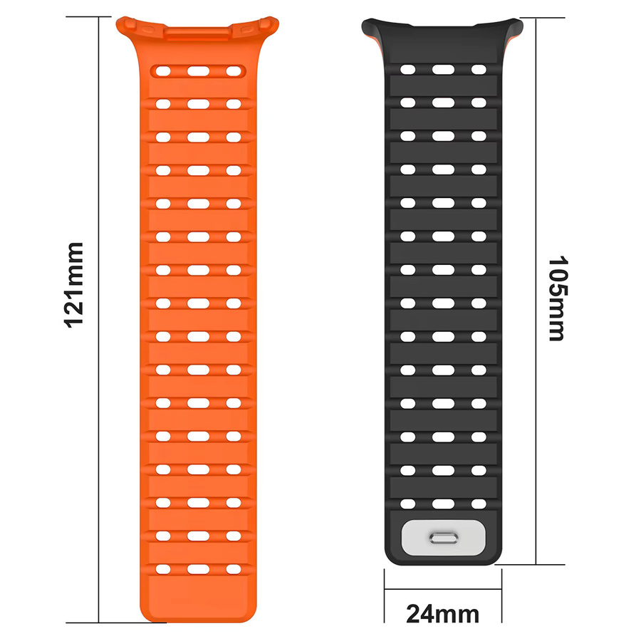 CHIICSMART Uhrenarmband Silikon, Magnetisch, Samsung Galaxy Watch Ultra 47mm, Unisex - Bild 5