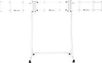Thermaltake Triple Monitor Stand Pro Snow Monitorhalterung in Weiß für Monitore bis 34 Zoll mit VESA 75x75 mm - Bild 1