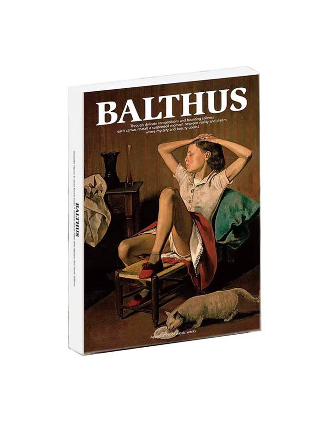Balthus Art Series Postkarten Set im Retro-Design, 30 Stück, Mehrfarbig - Bild 2