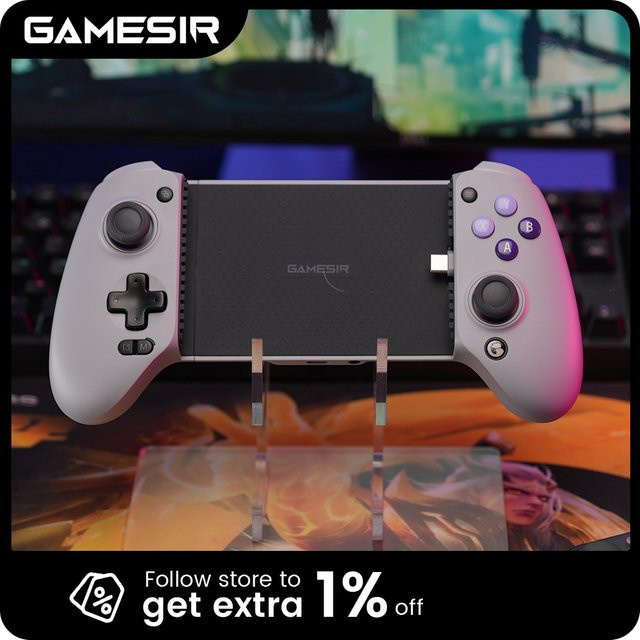 GameSir G8 Mobile Gamepad Hall-Effekt-Gamecontroller für iPhone 15 und Android-Smartphones zur Nutzung mit Xbox Game Pass sowie STADIA XCloud Cloud Gaming - Bild 1