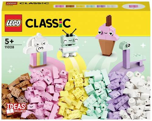 LEGO Classic 11028 Pastell Kreativ-Bauset für Kinder in Bunt / Mehrfarbig - Bild 1