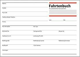 Sigel Fahrtenbuch FA614 für PKW, DIN A6 quer, 32 Blatt, weiß/grün - Bild 1
