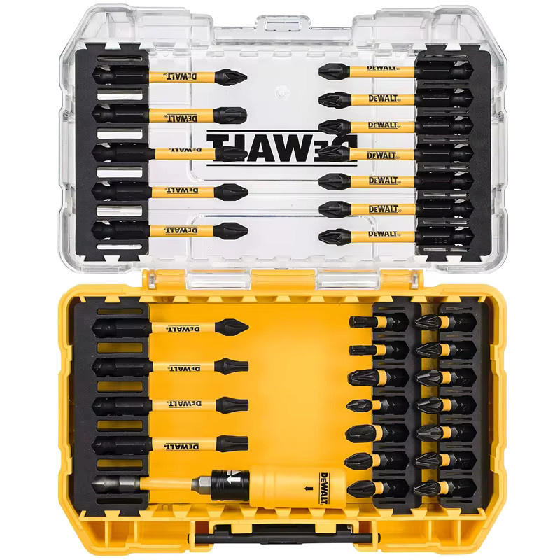 DeWalt 31-teiliges Schraubendreher-Bit-Set in Gelb für Holz und Metall - Bild 3