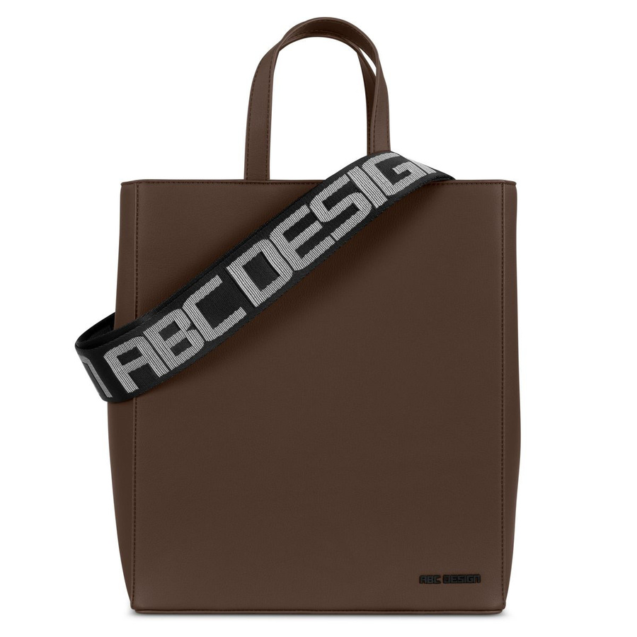 ABC Design Umhängetasche Tote Bag Daily mit Trageriemen in Braun - Bild 1