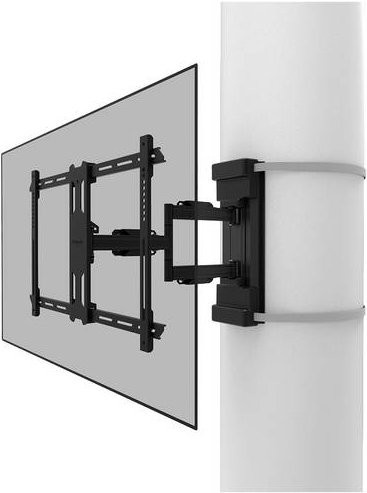 Neomounts WL40S-910BL16 TV-Säulenhalterung in Schwarz, ausziehbar und neigbar, für Bildschirme von 101,6 cm bis 177,8 cm, VESA 200x100 mm - Bild 1
