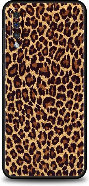 Modische Handyhülle mit Tiger-Leopardenmuster für Samsung Galaxy A-Serie in Schwarz und Multicolour - Bild 1