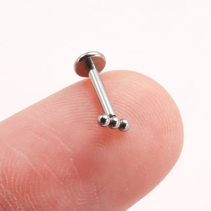 ZOORBODY JEWELRY Piercing Titanperlen, Silber, Unisex - Bild 1