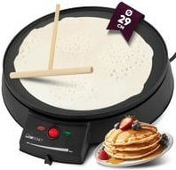 Clatronic Crêpesmaker CM 3372 in Schwarz mit manueller Temperatureinstellung - Bild 2