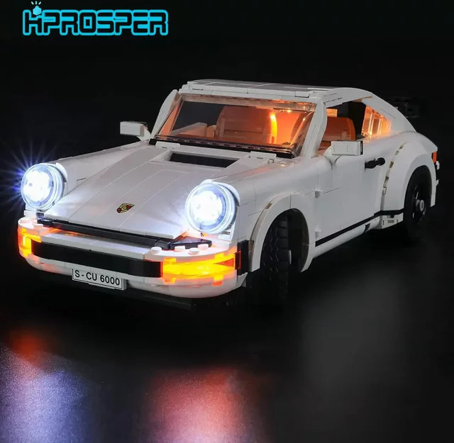 Hprosper Porsche LED-Licht Auto-Dekorationslampe mit Batteriekasten - Bild 1