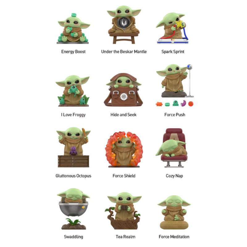 Pop Mart Star Wars Grogu Tiny But Mighty Figuren-Serie, Blindbox, Sammlermodell - Bild 3